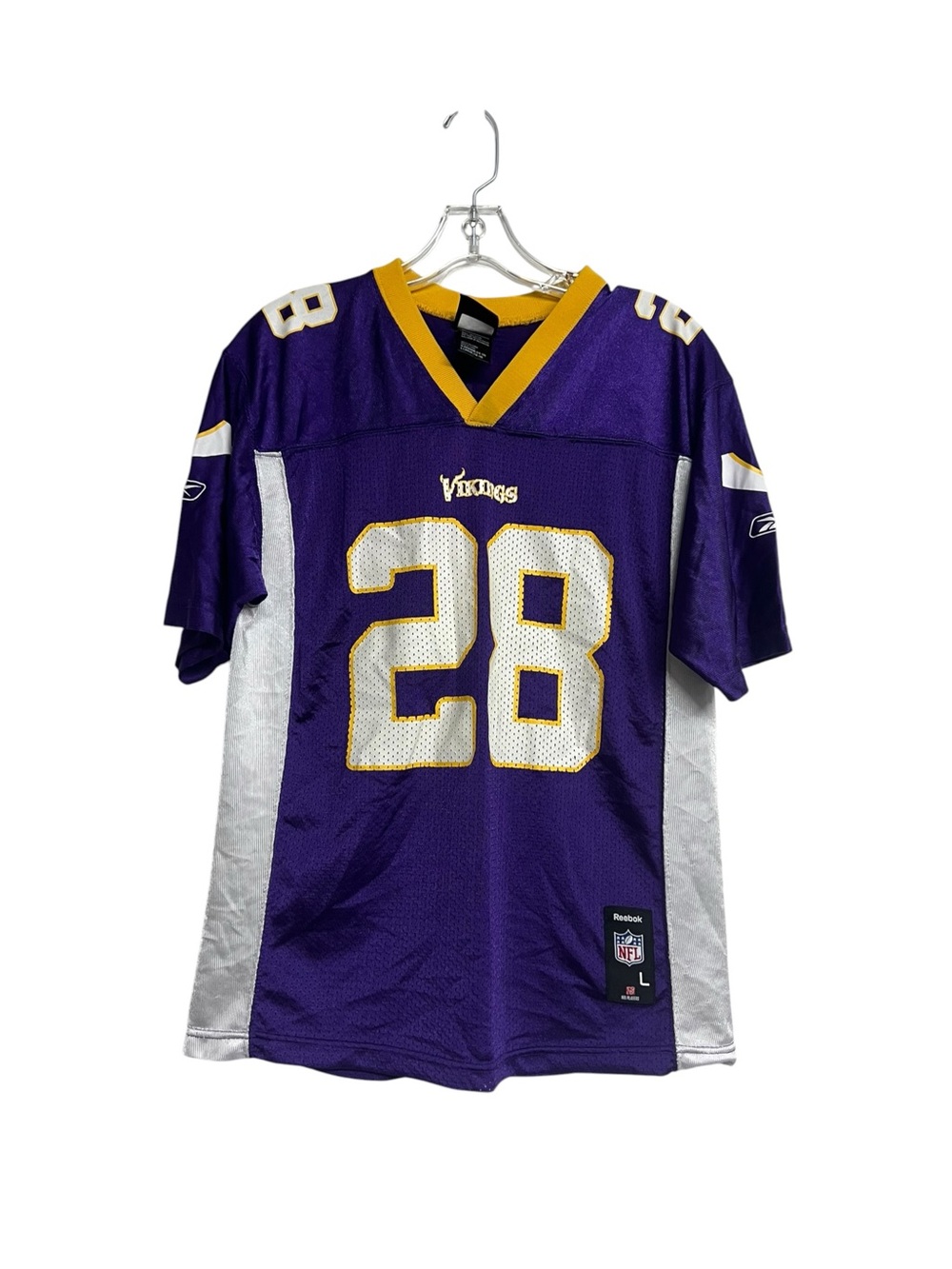 Youth Reebok NFL Minnesota Vikings Adrian Peterson #28 Football Jersey Blokette